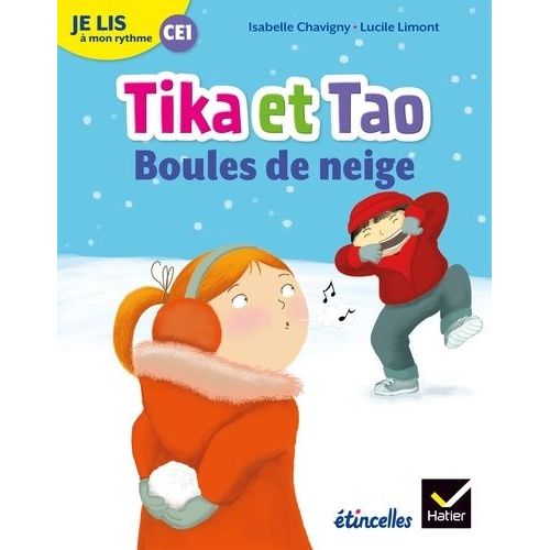 Français Ce1 Je Lis À Mon Rythme - Tika Et Tao, Boules De Neige