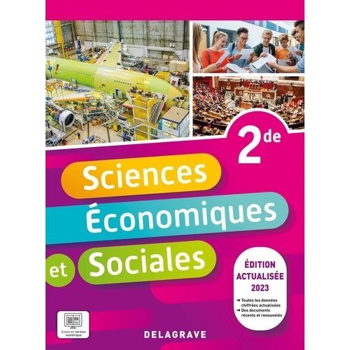 Sciences Economiques Et Sociales Ses 2de - Pochette Élève