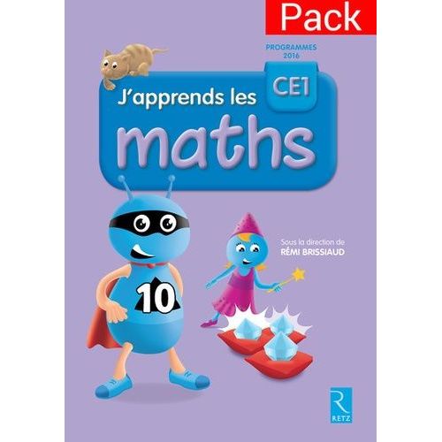 J'apprends Les Maths Ce1 - Pack De 10