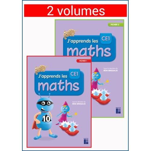 J'apprends Les Maths Ce1 - Fichiers 1 Et 2, Pack En 2 Volumes