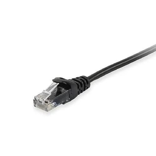 Equip Cavo di Rete Cat6a U/UTP 3m RJ-45 10GbE Nero - Ethernet LAN PoE+