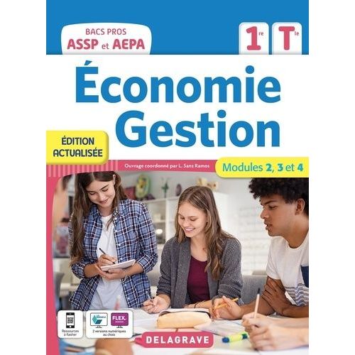 Économie-Gestion 1re, Tle Bac Pro Assp/Aepa - Pochette Élève - Modules 2, 3 Et 4
