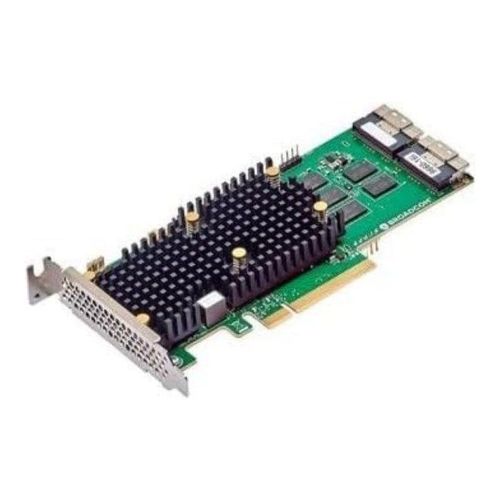 Broadcom MegaRAID 9660-16i - Contrôleur de stockage (RAID) - 16 Canal - SATA 6Gb/s / SAS 24Gb/s / PCIe 4.0 (NVMe) - RAID 0, 1, 10, 5, 50, 6, 60 - PCIe 4.0 x8