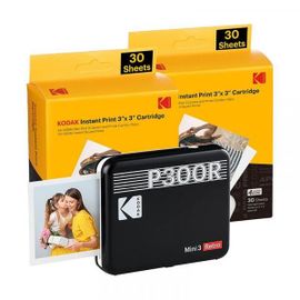 Kodak mini shot 3 ERA noir 3X3 + 60feuilles