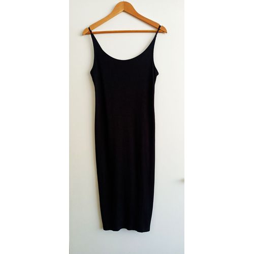 Robe Noire À Fines Bretelles. H&M. Taille M