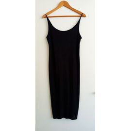 Robe Noire À Fines Bretelles. H&M. Taille M