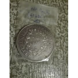 Pièce De 50 Francs En Argent En Superbe État