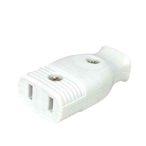 Adaptateur de prise de câblage américain,2 pôles 15A mâle,prise femelle de Type A,connecteur de multiprise,câble rechargeable japonais,prise de conversion,nouvel amérique - Type White Female