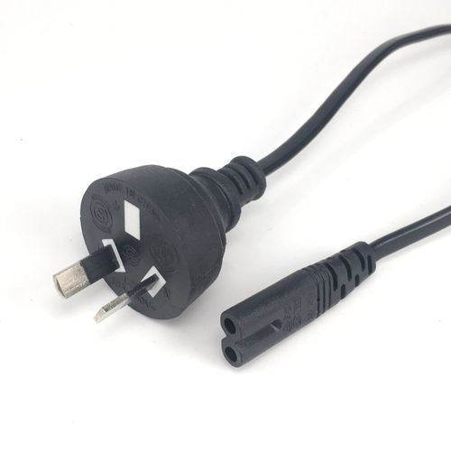 Câble d'Alimentation AU Australia C7 Figure 8,Extension d'Alimentation AC de 1.2m,pour Chargeur de Batterie Sony PSP 4,Radio Portable,Ordinateur Portable