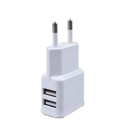 Adaptateur secteur universel 5V volts,chargeur USB,convertisseur 5V 2A,adaptateur d'alimentation AC à DC 220V à 5V,convertisseur de téléphone - Type 2usb white