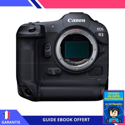 Canon EOS R3 Boîtier Nu + Ebook ""Devenez Un Super Photographe"" - Appareil Photo Canon