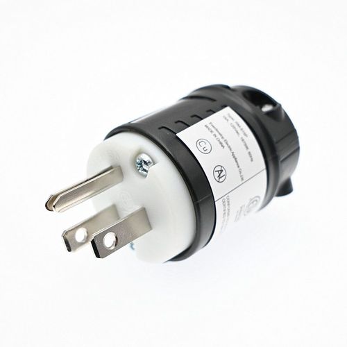 America NEMA RM 5-15R 5-15P 15A prise de courant de l'industrie américaine mâle femelle connecteur de câblage verrouillé à 3 pôles - Type Male plug