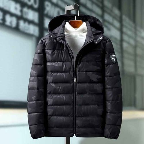 Veste Coupe-Vent À Capuche Pour Homme,Parka Chaude,Rembourrage En Coton,Extra Plus,Grande Taille,Manteau D'hiver,12xl,10xl