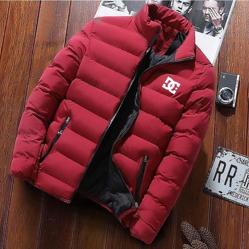 Veste Matelassurera En Coton Chaud Pour Hommes,Parkas Optiques,Sports Décontractés,Col Montant,Jeunes,Automne,Hiver