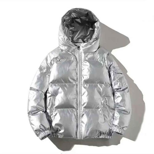 Veste À Capuche Épaisse Et Chaude Pour Hommes Et Femmes,Parkas Optiques,Manteau Harajuku,Décontracté,Fermeture À Glissière,Vêtements D'extérieur À La Mode,Hiver,