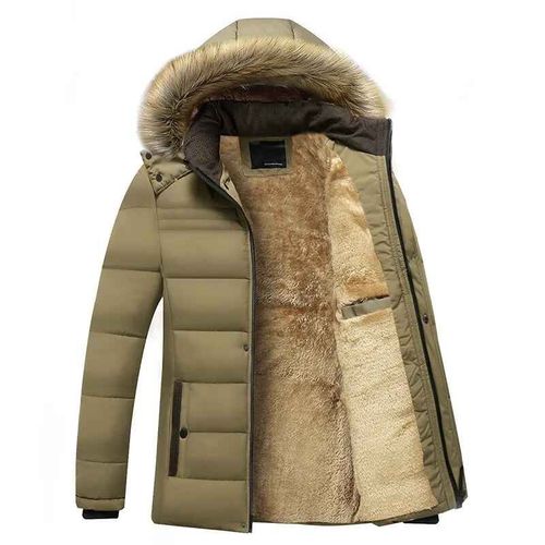 Smile Parkas À Capuche Imperméables Pour Hommes Avec Col En Fourrure,Veste Décontractée,Manteau Chaud,Optique,Mode,Automne,Hiver,2023