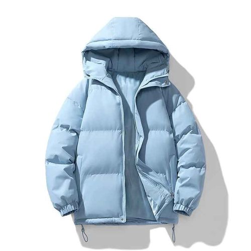 Vestes Matelassées En Coton Rembourré Pour Hommes,Parkas D'extérieur,Manteau À Capuche,Coupe-Vent Décontracté,Optique,Chaud,Hiver