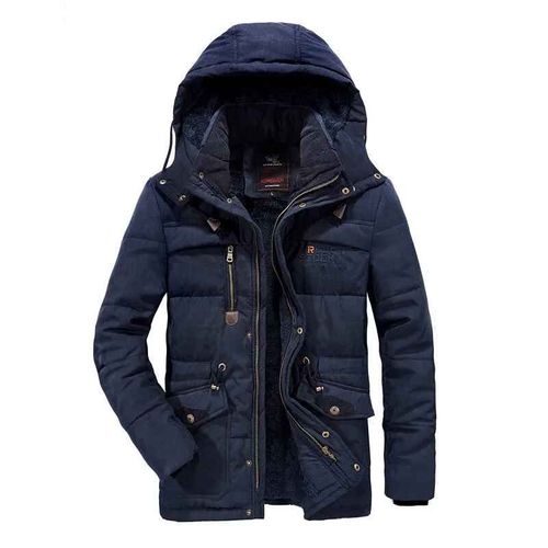 Pardessus À Capuche Épais Pour Hommes,Veste D'hiver,Parka Chaude,Coupe-Vent,Manteau Militaire,Vêtements D'extérieur Pour Hommes,Haute Qualité,Grande Taille,7xl,8xl,