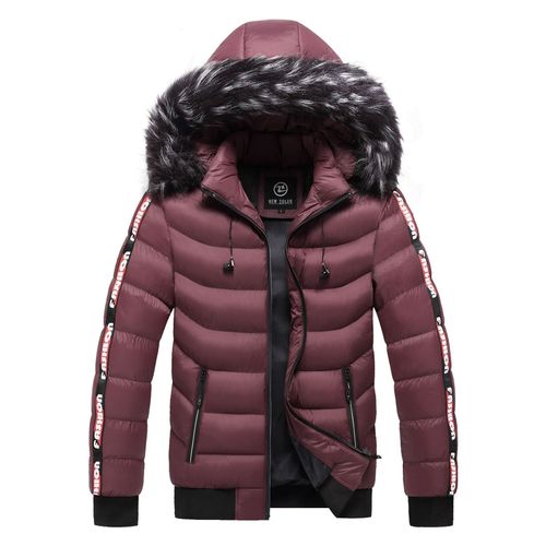 Veste Parka À Capuche Chaude Pour Homme,Coupe-Vent,Vêtements D'extérieur,Poignées,Chapeau Amovible,Tenues,Collection Automne Hiver