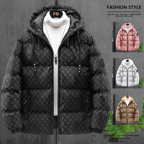 Veste À Capuche En Coton Rembourré Pour Homme,Optique Adt Décontractée,Manteau Chaud,Haute Qualité,Grande Taille,Nouvelle Tendance De La Mode,Automne Et Hiver 2023