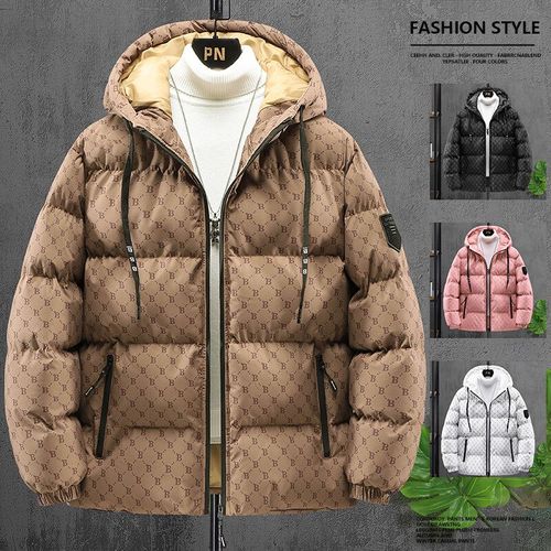 Veste À Capuche En Coton Rembourré Pour Homme,Optique Adt Décontractée,Manteau Chaud,Haute Qualité,Grande Taille,Nouvelle Tendance De La Mode,Automne Et Hiver 2023