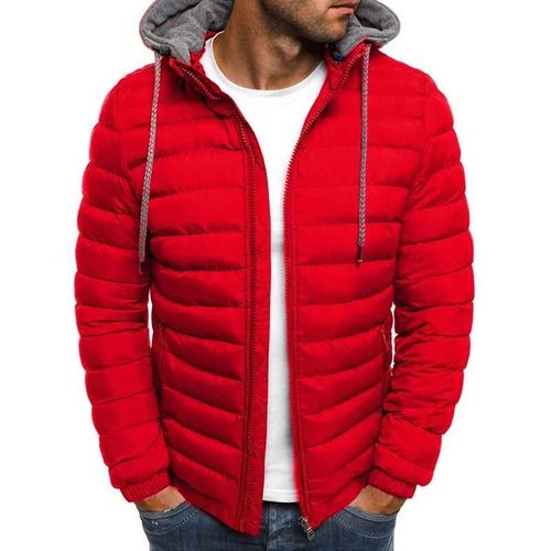 Doudoune À Capuche Épaisse Pour Homme,Parka De Rue Décontractée,Manteau Chaud,Wstring De Proximité,Document Solide,Grande Taille,Mode Hivernale