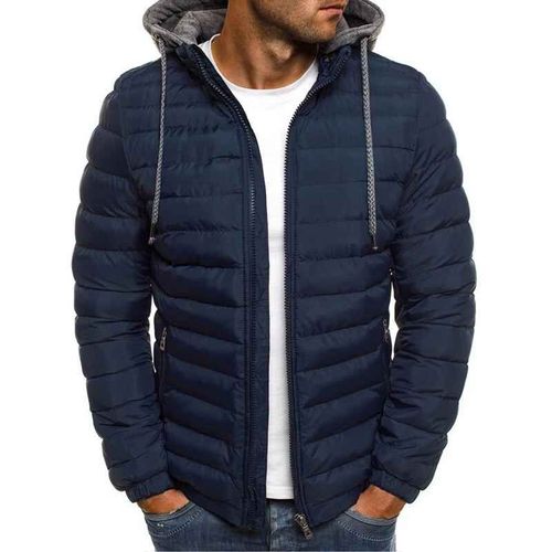 Doudoune À Capuche Épaisse Pour Homme,Parka De Rue Décontractée,Manteau Chaud,Wstring De Proximité,Document Solide,Grande Taille,Mode Hivernale