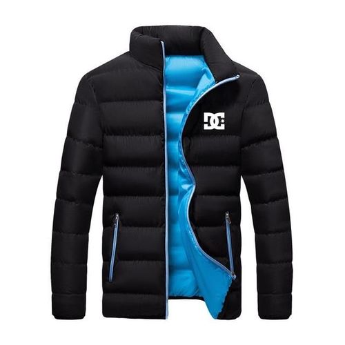 Veste Matelassurera En Coton Chaud Pour Hommes,Parkas Optiques,Sports Décontractés,Col Montant,Jeunes,Automne,Hiver