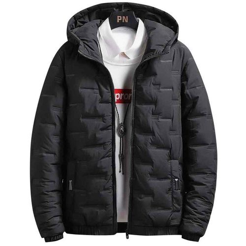 Chimparkas-Manteau À Capuche En Coton Rembourré Pour Hommes,Veste D'extérieur Chaude,Coupe-Vent Décontracté,Optique,Hiver