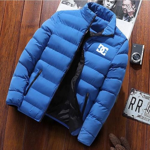 Veste Matelassurera En Coton Chaud Pour Hommes,Parkas Optiques,Sports Décontractés,Col Montant,Jeunes,Automne,Hiver