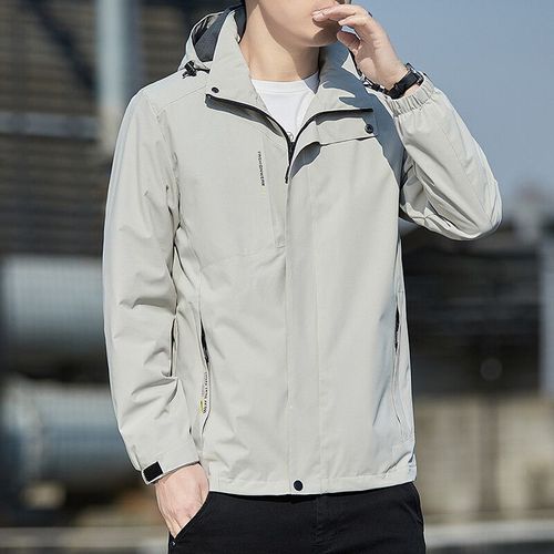 Parka À Capuche Doublée Smile Pour Homme Avec Poignées Optiques Amovibles,Manteau Chaud,Veste En Peluche,Chapeau Chaud,Vêtements D'extérieur,Homme,Automne,Hiver,Taille 5xl
