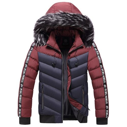 Veste Parka À Capuche Chaude Pour Homme,Coupe-Vent,Vêtements D'extérieur,Poignées,Chapeau Amovible,Tenues,Collection Automne Hiver