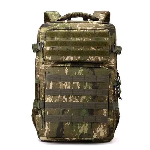 45L 1000D Nylon sacs à dos extérieurs imperméables sport tactique Camping randonnée Trekking chasse sac à dos - Type Yellow-camouflage