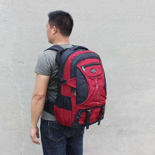 sac à dos de randonnée étanche grande capacité sac de sport d'escalade en plein air hommes femmes voyage alpinisme bagages sac à dos - Type Small Red