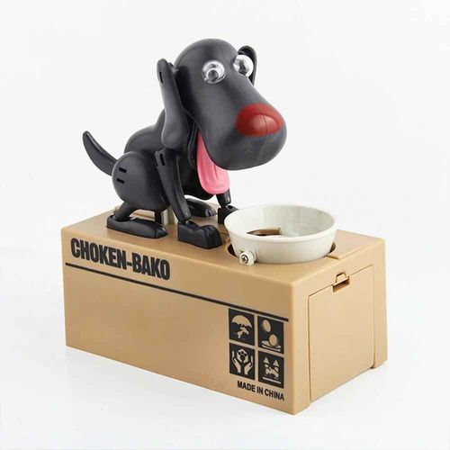 Tirelire Robot électronique en plastique,dessin Animé créatif,chien mignon,boîte de rangement automatique de pièces de monnaie,bureau cadeau pour enfants - Type style 6