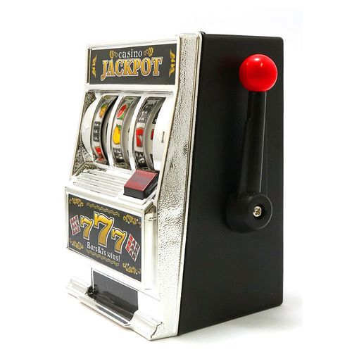 Aqumotic Petite Tirelire Caché Coffre-Fort Machine De Jeu 13.5 Cm Chariot Mobile Tirelire Divertissement Pour Les Enfants - Type Argent