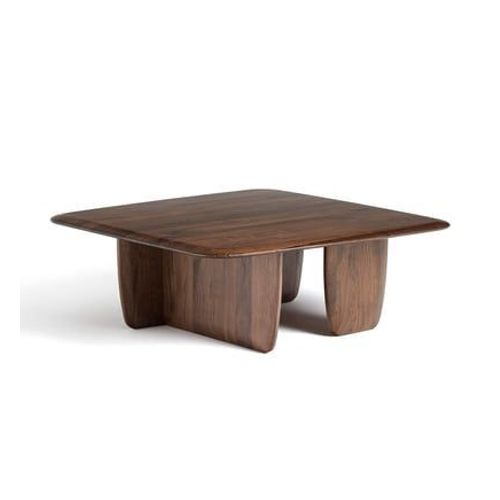 Am.Pm - Table Basse En Noyer Massif, Grand Modèle, Iloss - Beige