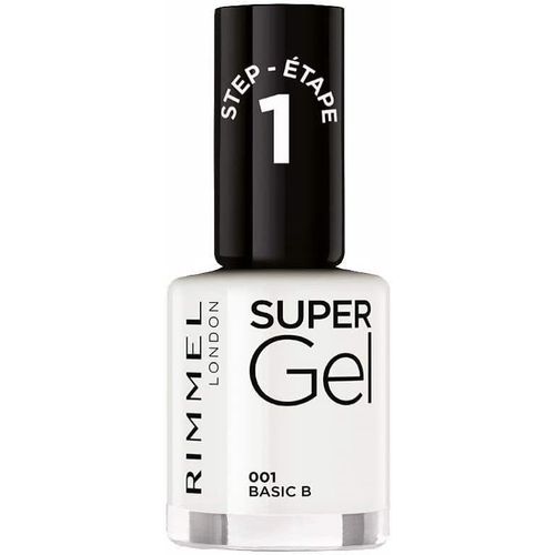 Vernis À Ongles Super Gel - Couleur Et Brillance - Longue Tenue - 001 Basic B - 12ml 