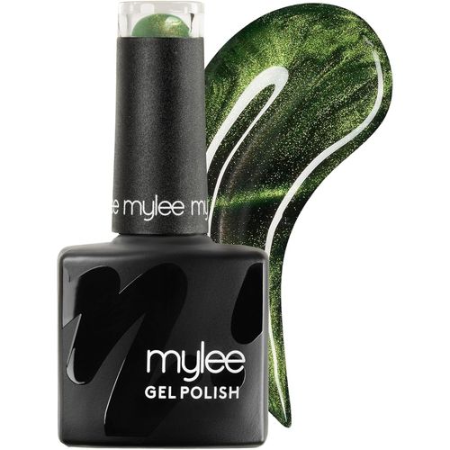Mylee Vernis À Ongles Semi Permanent 8ml [Lucky Clover] - Cat Eye Collection - Magnétique, Pailleté, Holographique, Uv/Led Nail Art, Manucure Et Pédicure Durable, Usage Professionnel Et Domestique 