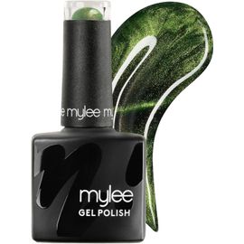 Mylee Vernis À Ongles Semi Permanent 8ml [Lucky Clover] - Cat Eye Collection - Magnétique, Pailleté, Holographique, Uv/Led Nail Art, Manucure Et Pédicure Durable, Usage Professionnel Et Domestique 