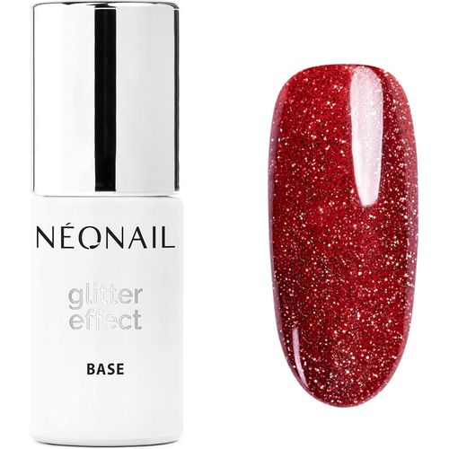 Vernis Semi Permanent Base Coat 7,2 Ml Vernis Gel Uv Semi Permanent Glitter Effect Base Red Shine Base Vernis À Ongles Gel Polish Gel Uv Nail Art 