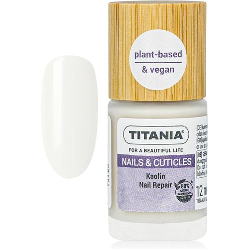 Kaolin Nail Repair - Vernis À Ongles Renforcé Au Kaolin Compense Les Petites Irrégularités, Pour Des Ongles Doux Et Cassants, Finition Soyeuse, Base Et Soin, Végétalien, Testé 