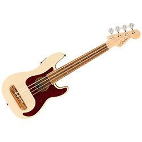 Fender Fullerton Precision Bass - Ukulélé Basse - Olympic White