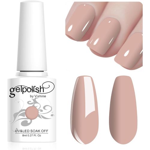 8ml Vernis À Ongles Gel Semi Permanent Couleur Blé, Vernis Semi Permanent Soak Off Uv Led Gel Polish Nail Art Manucure Salon Diy Lm083 