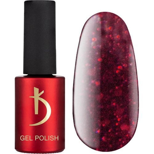 Odi Professional Vernis Semi Permanent - Sh210 - Sparkle Red - Gel Nail Polish Uv Led - 7ml - Vernis À Ongles Gel Longue Durée - Rouge Scintillant 