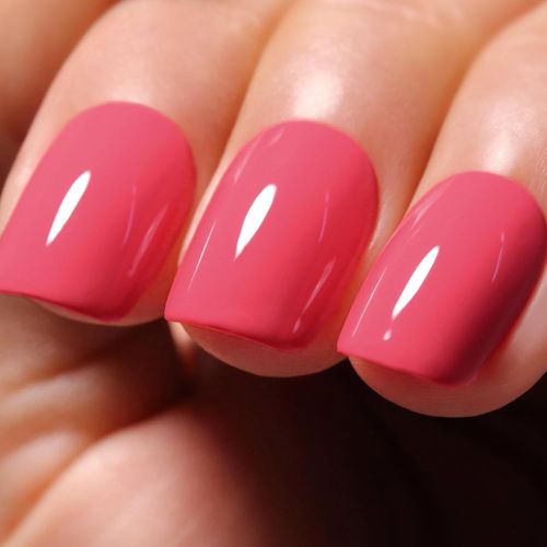 Vernis Semi Permanent Rose, 15ml Rose Corail Gel Nail Polish Art Démarrage Manucure Vernis À Ongles Gels Soak Off Led Uv Vernis Gel Uv Diy Nail Art Kit 