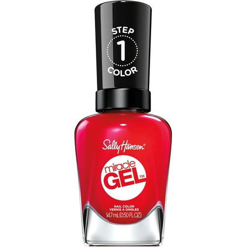 Vernis À Ongles Miracle Gel - Effet Gel Longue Tenue - Sans Lampe Uv - Facile À Enlever - 470 Red Eye 14,7 Ml 