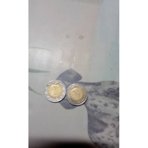 Vend 2pieces De 2€Très Très Rares En Très Très Bonne État Très Bien Conserve
