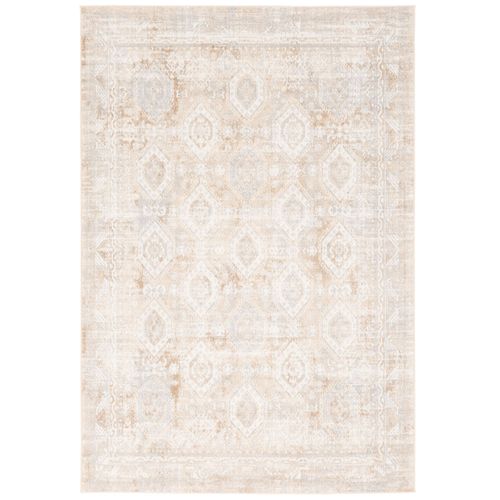 Pergamon Tapis Design Moderne Orient Vintage Classique Crème 160x230 Cm