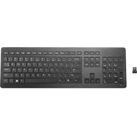 HP Premium - Clavier - sans fil - 2.4 GHz - Anglais - aluminium anodisé taillé - pour EliteBook x360; Portable 835 G9, 845 G8, 845 G9, 865 G9; Pro Mobile Thin Client mt440 G3